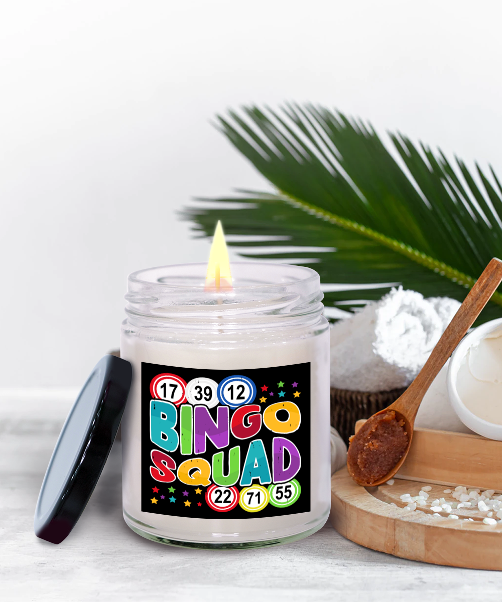 Bingo Squad - 9oz & 16oz Candle - Gift for Her - Gift for Him