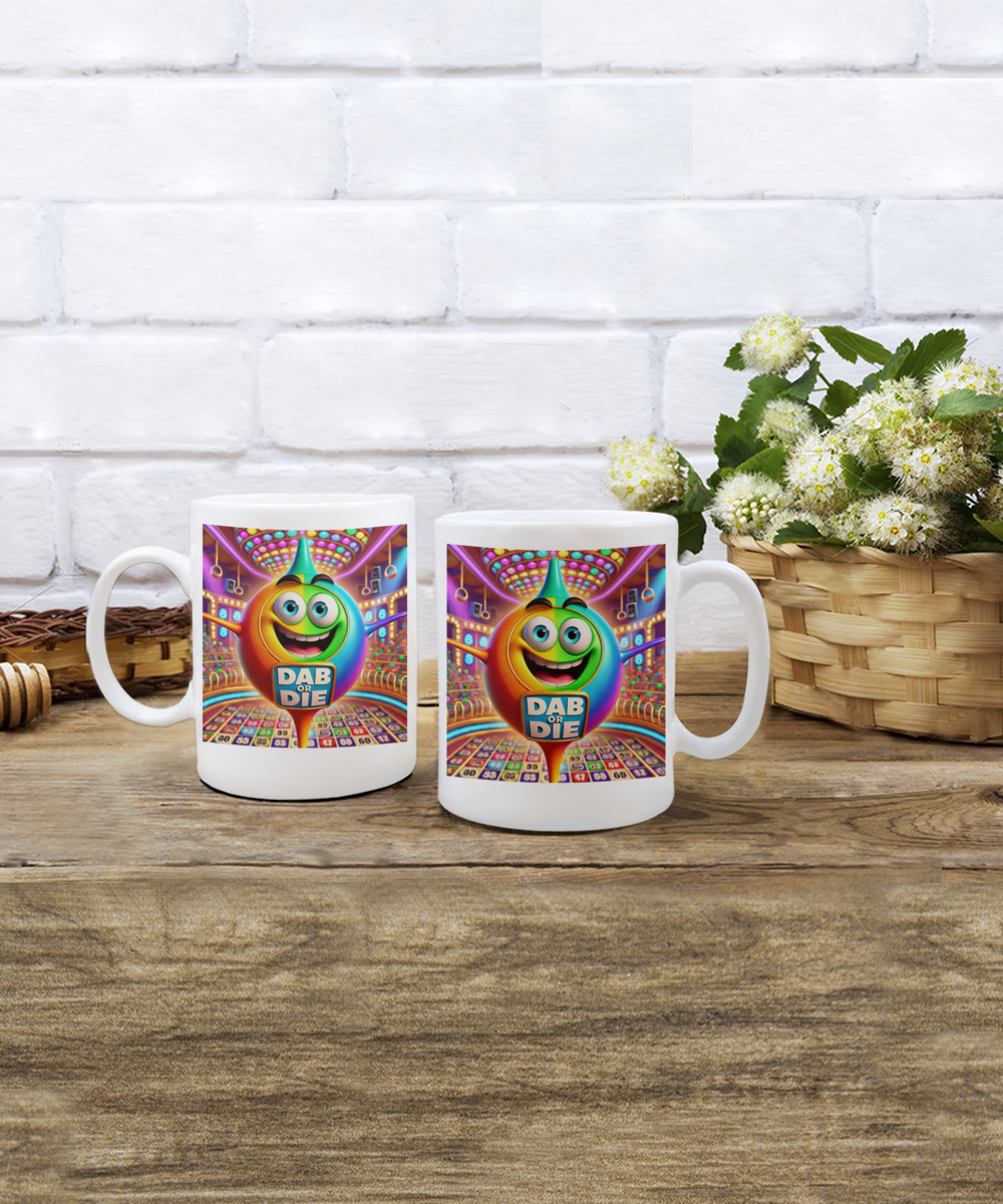 Dab Or Die - 11oz & 15oz Mug - Gift for Her - Gift for Him