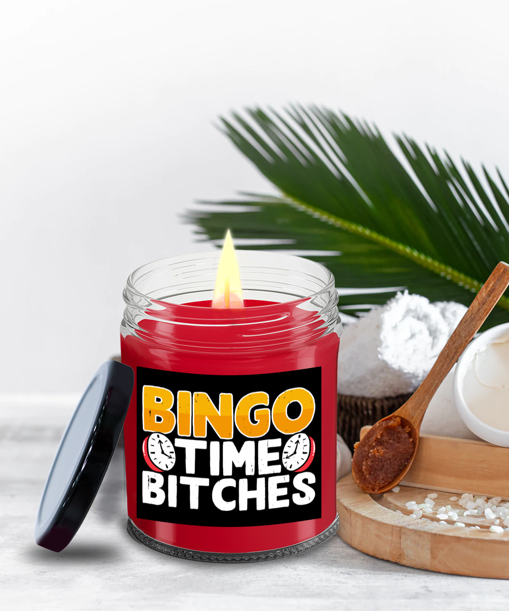 Bingo Time Bitches - 9oz & 16oz Candle - Gift for Her