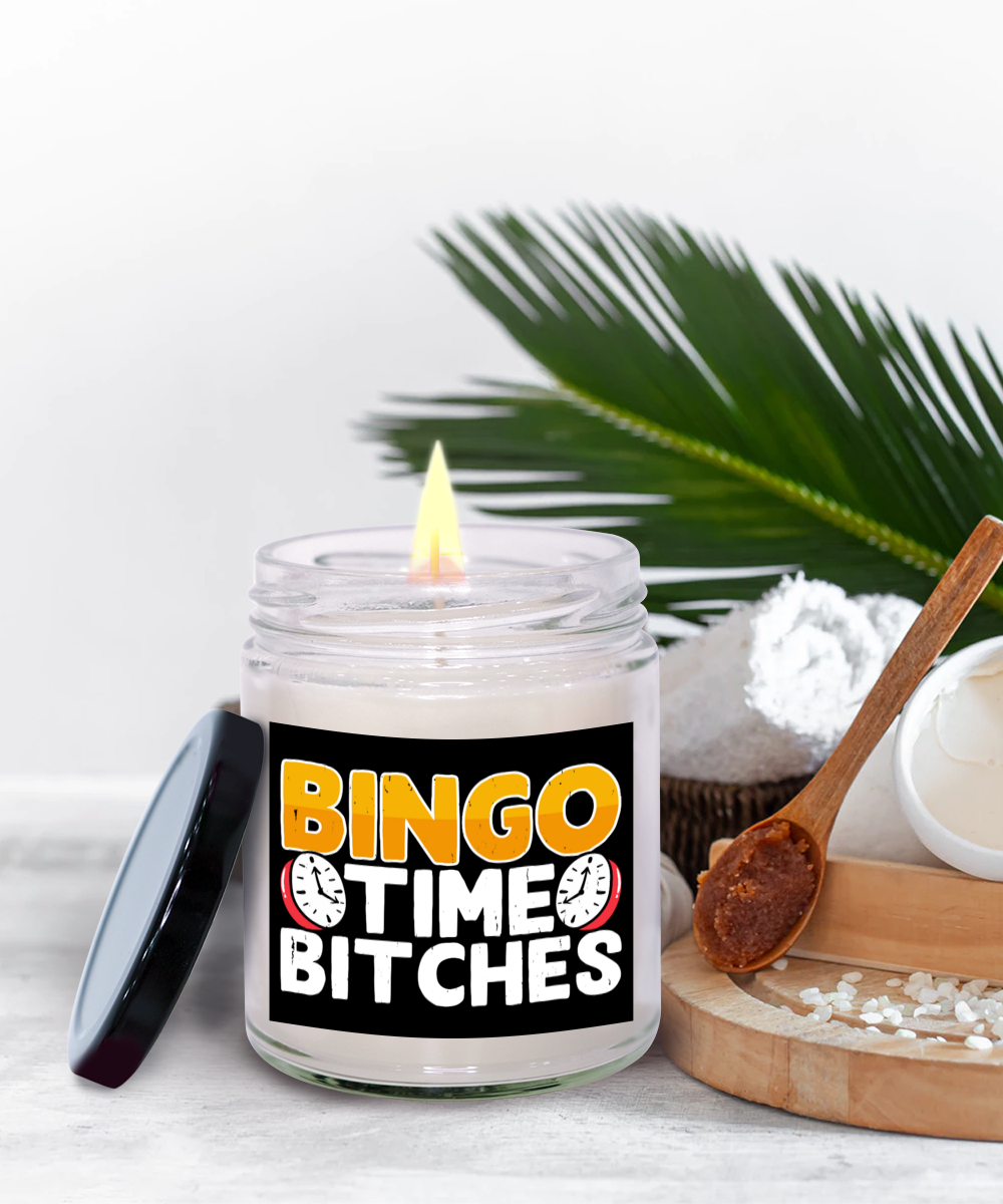 Bingo Time Bitches - 9oz & 16oz Candle - Gift for Her