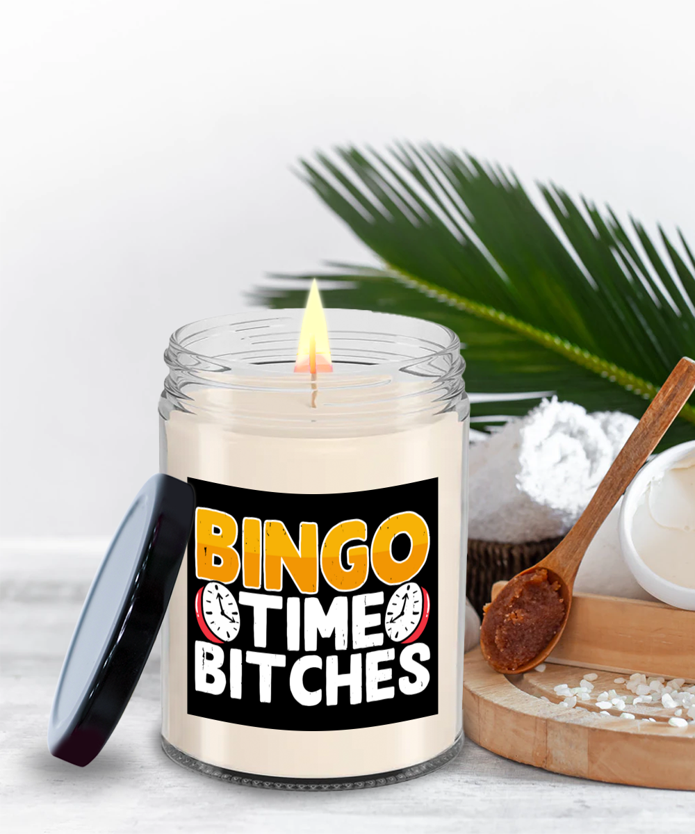 Bingo Time Bitches - 9oz & 16oz Candle - Gift for Her