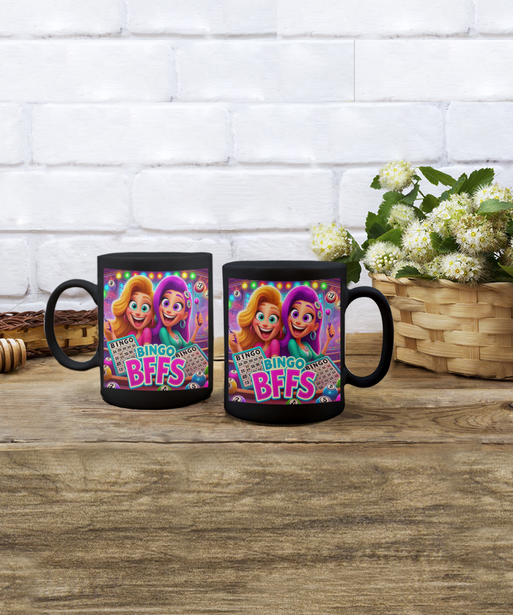 Bingo BFFS 1 - 11oz & 15oz Mug - Gift for Her