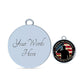Warning: This Daughter is Protected by a Veteran - Circle Bangle - Gift for Daughter