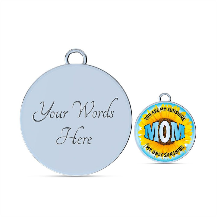 You Are My Sunshine - Circle Bangle - Gift for Mom