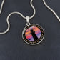 My Mother, My Guiding Light - Circle Necklace - Gift for Mom
