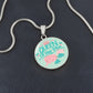 Queen Of Her Tribe - Circle Necklace - Gift for Mom