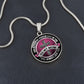 To My Mom, God Blessed Me When He Gave Me You - Circle Necklace - Gift for Mom