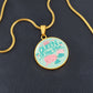 Queen Of Her Tribe - Circle Necklace - Gift for Mom