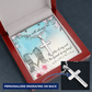 You Will Always Be The Sister of My Soul - Personalized Cross Necklace - Gift for Sister