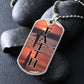 Faith - Dog Tag Necklace - Gift for Him - Gift for Her