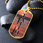 Faith - Dog Tag Necklace - Gift for Him - Gift for Her