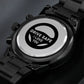 Boyfriend, Drive Safe I Love You - Engraved Design Black Chronograph Watch - Gift for Boyfriend
