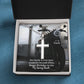 To My Uncle, Happy Birthday To You My Loving Uncle - Stainless Cross Necklace - Gift for Uncle