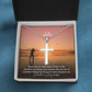To My Brother, Thanks For All You've Been Doing For Me - Stainless Cross Necklace w/ Ball Chain - Gift for Brother