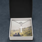To My Brother, You Are Not Only My Best Friend But My Role Model Too - Stainless Cross Necklace w/ Ball Chain - Gift for Brother