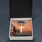 To My Man, Forever To Love You Till Eternity - Stainless Cross Necklace w/ Ball Chain - Gift for Him