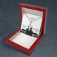 To My Soulmate, My Love For You Has No End, No Boundary - Stainless Cross Necklace - Gift for Him