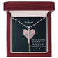 To My Boyfriend, I Just Want You To Know, You Are Always In My Thoughts & Heart - Stainless Cross Necklace w/ Ball Chain - Gift for Boyfriend