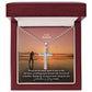To My Brother, Thanks For All You've Been Doing For Me - Stainless Cross Necklace w/ Ball Chain - Gift for Brother