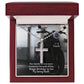 To My Uncle, Happy Birthday To You My Loving Uncle - Stainless Cross Necklace - Gift for Uncle