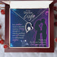 To My Doctor Wife, Thank You For All Your Hard Work - Forever Love Necklace - Gift for Wife