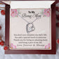 To My Bonus Mom, Thank You for Being an Amazing Mom - Forever Love Necklace - Gift for Mom