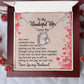 To My Wonderful Wife, The Most Wonderful Thing I Decided To Do Was Sharing My Life With You - Forever Love Necklace - Gift for Wife