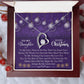 To My Daughter, Merry Christmas Always Be My Little Girl - Forever Love Necklace - Gift for Daughter