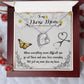 To My Nurse Mom, Not Just My Mom Also My Hero - Forever Love Necklace - Gift for Mom
