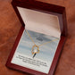 To My Friend, You Added A New Color To My Life - Forever Love Necklace - Gift for Friend