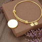 Thank You, My Friend, For Always Being There For Me - Circle Bangle - Gift for Her