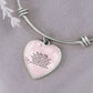 My Dear Wife, You Are Very Special To Me - Heart Bangle - Gift for Wife