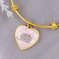 My Dear Wife, You Are Very Special To Me - Heart Bangle - Gift for Wife