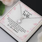 To My Beautiful Wife, You are Everything To Me - Eternal Hope Necklace - Gift for Wife