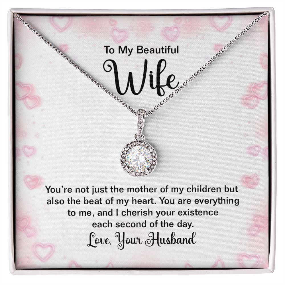 To My Beautiful Wife, You are Everything To Me - Eternal Hope Necklace - Gift for Wife