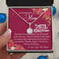To My Beautiful Mom, I Love You Forever & Always - Eternal Hope Necklace - Gift for Mom