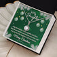 To My Daughter, May This Holiday Season Sparkle and Shine - Eternal Hope Necklace - Gift for Daughter