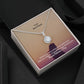 To My Best Friend, Sending My Warm Wishes To My Lovely Friend - Eternal Hope Necklace - Gift for Friend