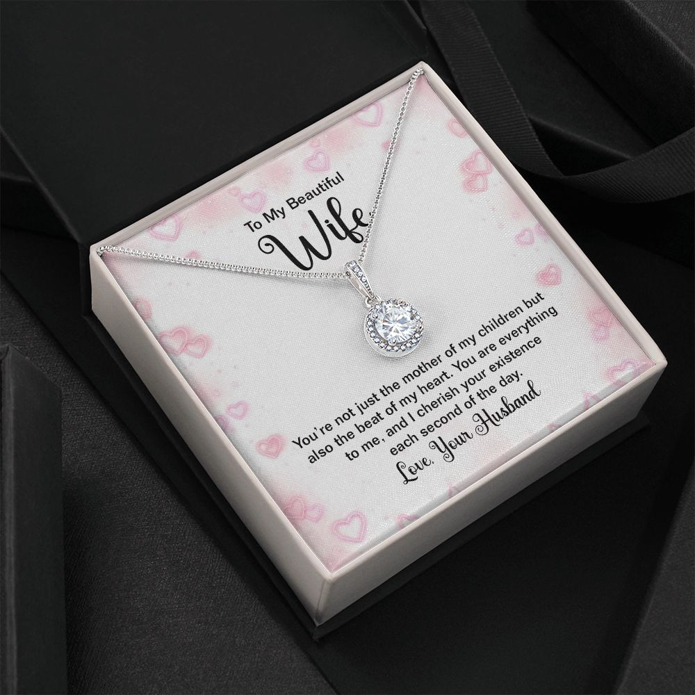 To My Beautiful Wife, You are Everything To Me - Eternal Hope Necklace - Gift for Wife