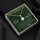 To My Wife, My Love For You Will Always Shine Bright - Eternal Hope Necklace - Gift for Wife