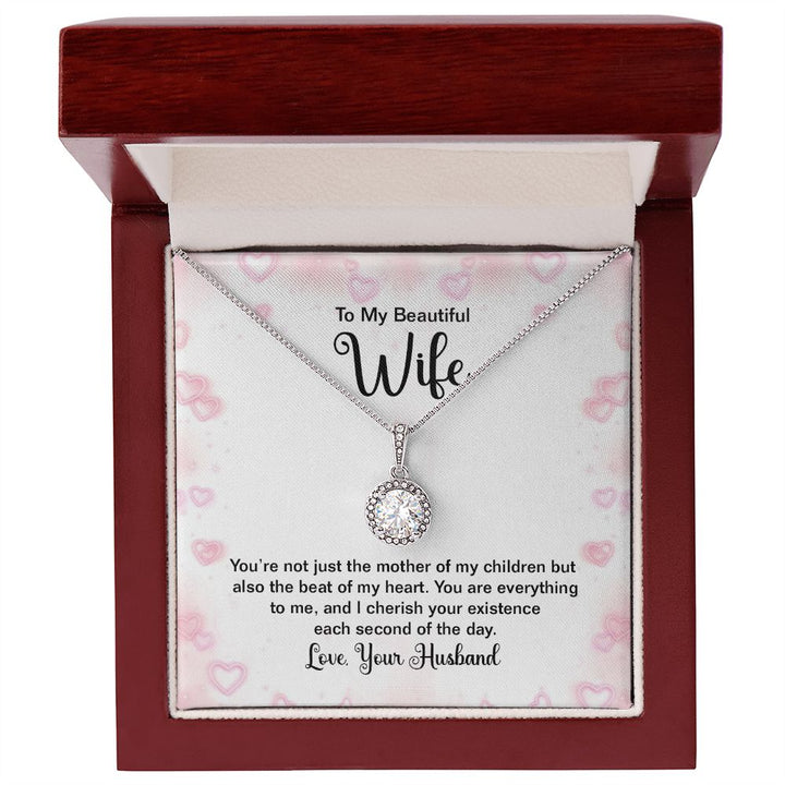 To My Beautiful Wife, You are Everything To Me - Eternal Hope Necklace - Gift for Wife