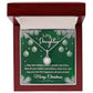 To My Daughter, May This Holiday Season Sparkle and Shine - Eternal Hope Necklace - Gift for Daughter
