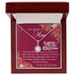 To My Beautiful Mom, I Love You Forever & Always - Eternal Hope Necklace - Gift for Mom