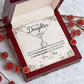 To My Daughter, I Love You For The Little Girl That You Once Were - Eternal Hope Necklace - Gift for Daughter
