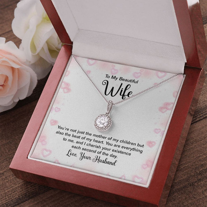 To My Beautiful Wife, You are Everything To Me - Eternal Hope Necklace - Gift for Wife