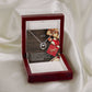 To My Bestie, I'm Lucky I Have A Friend Like You - Lucky In Love Necklace - Gift for Friend