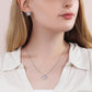 To My Daughter, Sending You All My Love This Valentine's Day - Love Knot Earring & Necklace Set - Gift for Daughter