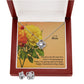 To My Mom, You Gave Me All Your Love When I Was Growing Up - Love Knot Earring & Necklace Set - Gift for Mom
