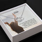 To My Friend, You Have Been There For Me In Good Times & Bad - Perfect Pair Necklace - Gift for Friend