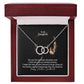 To My Daughter, You Are The Sweetest Daughter & I Wish That You Are Always Smiling - Perfect Pair Necklace - Gift for Daughter